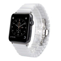 Ремешок для Apple watch 38/40/41mm Ceramic type 1 White
